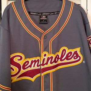 FSU Seminoles Baseball!  Medium.  Great Embroidered Crest.  Authentic.  Unisex.